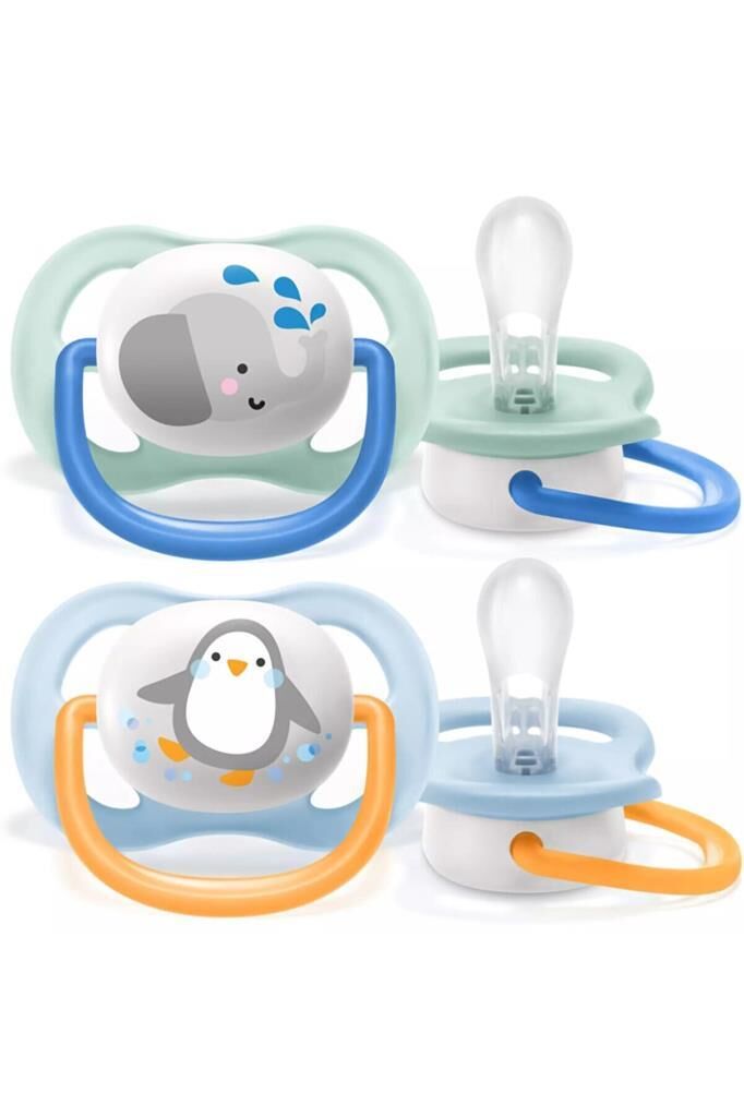 Philips Avent Yalancı Emzik Ultra Air Erkek Animals | 0-6 Ay, 2 Adet, SCF08005