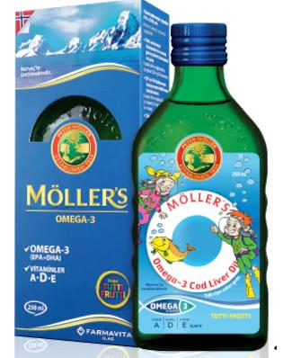 Möller's Omega-3 Tutti Frutti Aromalı