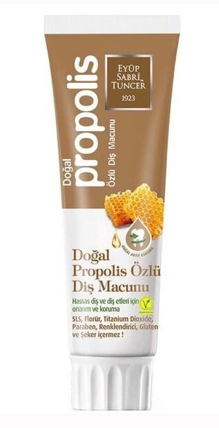 Eyüp Sabri Tuncer Diş Macunu Doğal Propolis Özlü 75 ml