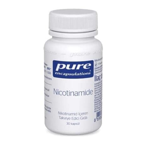 Pure Encapsulations Nicotinamide 30 Kapsül