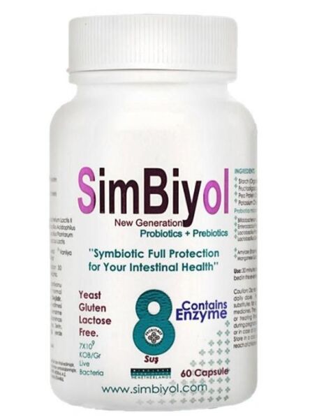 Celloxy Simbiyol Probiyotik ve Prebiyotik 60 Kapsül