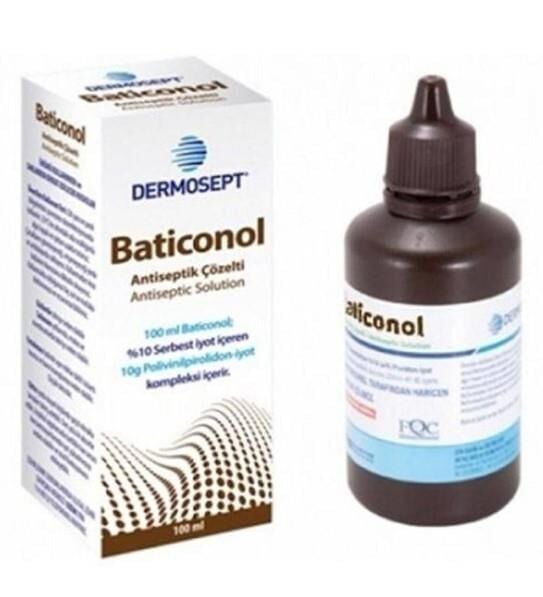 Dermosept Baticonol Antiseptik Çözelti 100ml