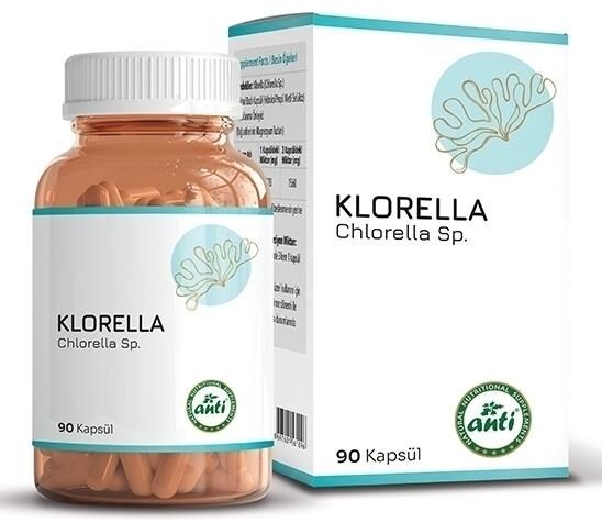 Anti Natural Klorella 90 Kapsül