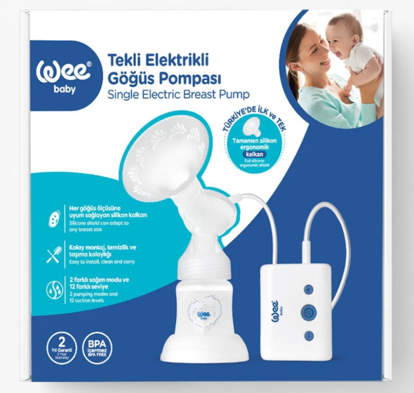 Wee Baby Tekli Elektrikli Göğüs Pompası (Kod:444)