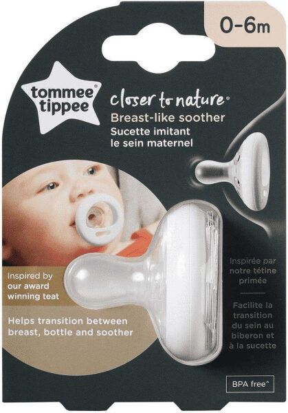 Tommee Tippee Yalancı Emzik Breastlike | 0-6 Ay, 1 Adet