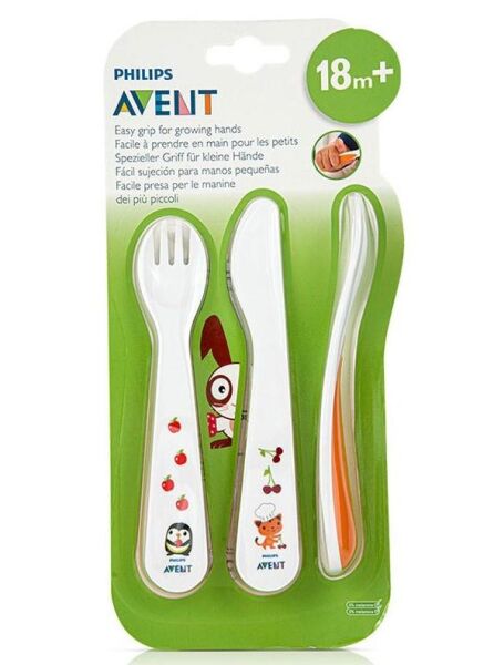 Philips Avent Kaşık Çatal Bıçak Seti | 18 Ay Üzeri