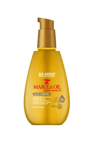 Beaver Marula Oil Silky Hair Oil 100ml | Saç Bakım Yağı
