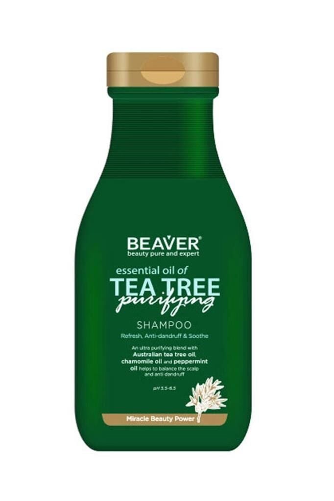 Beaver Tea Tree Purifying Shampoo 350ml | Saç Derisi Bakım Şampuanı