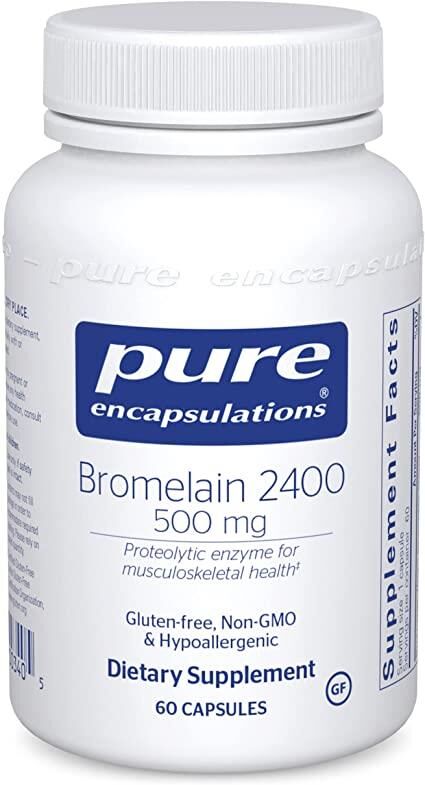 Pure Encapsulations Bromelian 2400 GDU 30 Kapsül