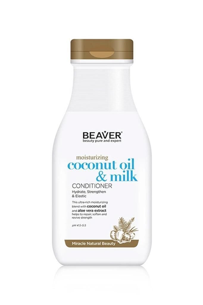 Beaver Coconut Oil Milk Moisturizing Conditioner 350ml | Saç Bakım Kremi