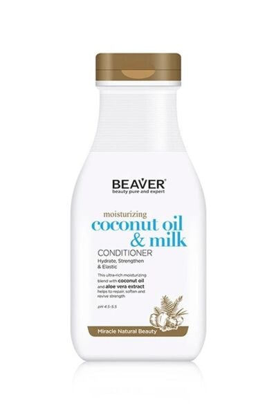 Beaver Coconut Oil Milk Moisturizing Conditioner 350ml | Saç Bakım Kremi