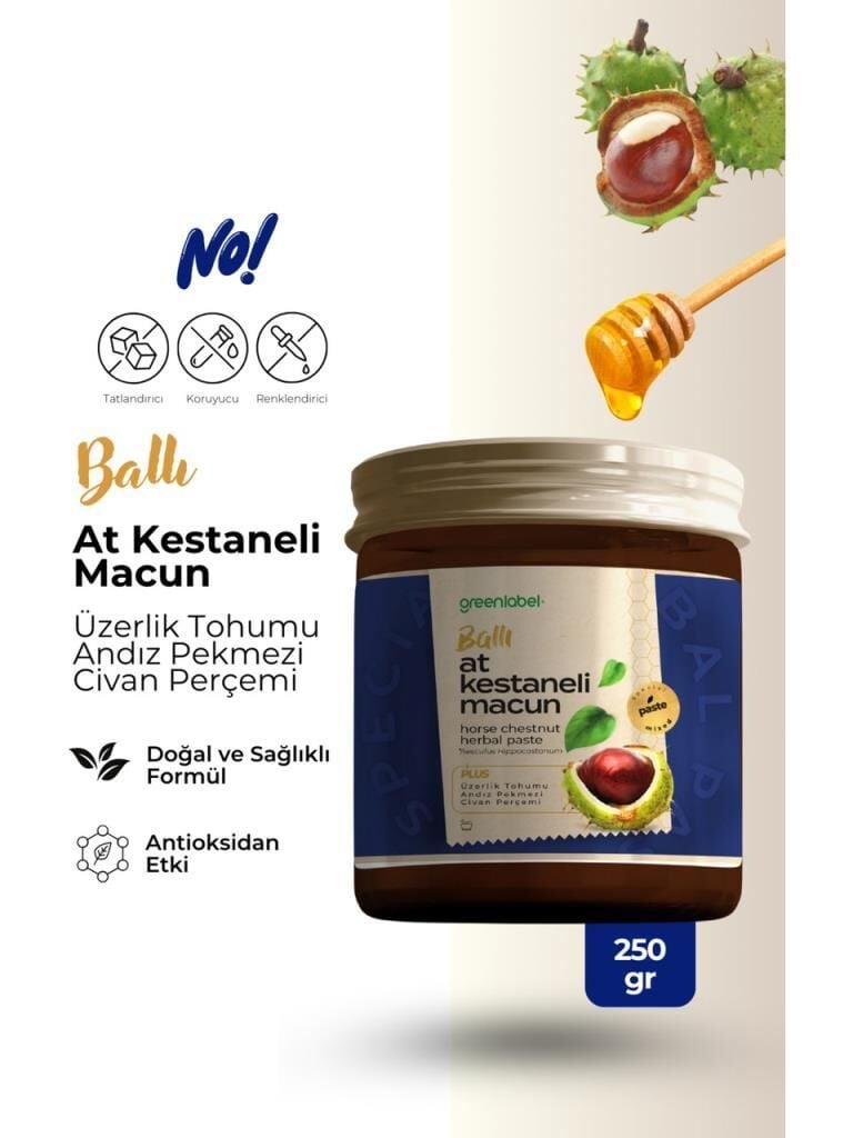Greenlabel Ballı At Kestaneli Macun 250 g