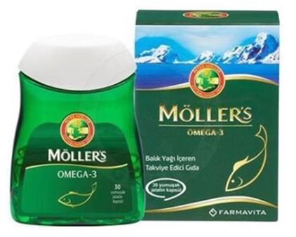 Möller's Omega-3  30 Kapsül