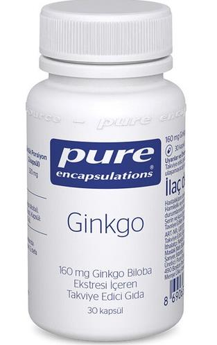 Pure Encapsulations Ginkgo 50 30 Kapsül