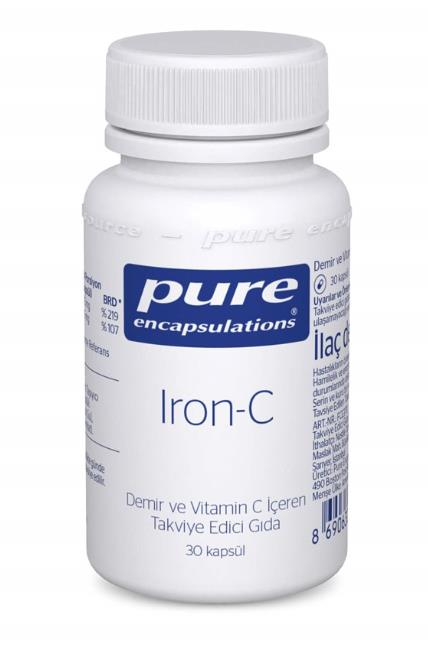 Pure Encapsulations Iron-C 30 Kapsül