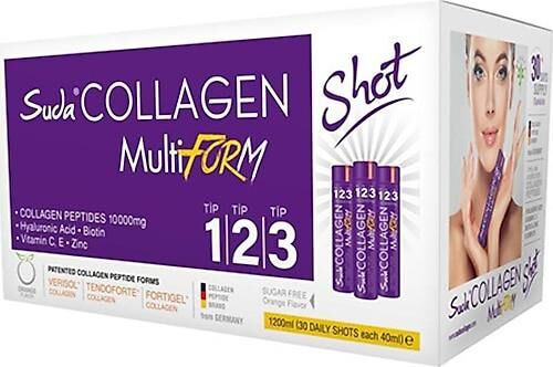 Suda Collagen MultiForm Portakal Aromalı 40ml x 30 Shot
