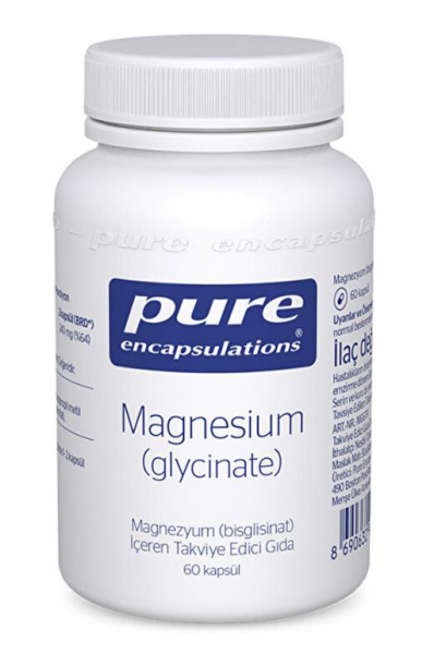 Pure Encapsulations Magnesium (Glycinate) 60 Kapsül