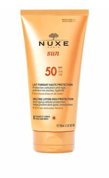 Nuxe Sun Güneş Koruyucu Sprey Yüz ve Vücut Sütü SPF50 150 ml