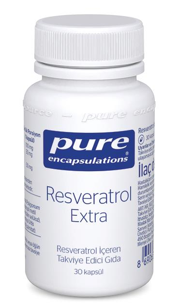 Pure Encapsulations Resveratrol Extra 30 Kapsül