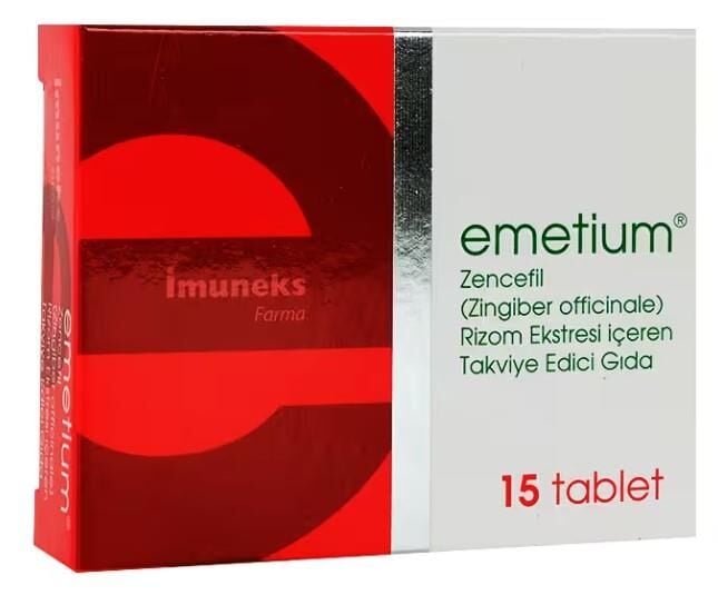 İmuneks Farma Emetium Plus 20 Tablet