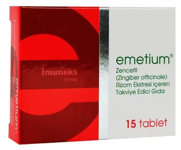 İmuneks Farma Emetium Plus 20 Tablet