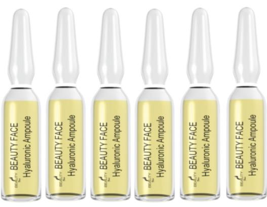 Beauty Face Hyaluronic Ampoule 6x2ml | Nemlendirici Serum