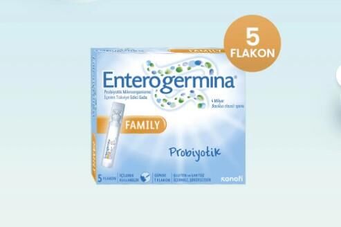 Enterogermina Family Probiyotik 5ml x 5 Flakon