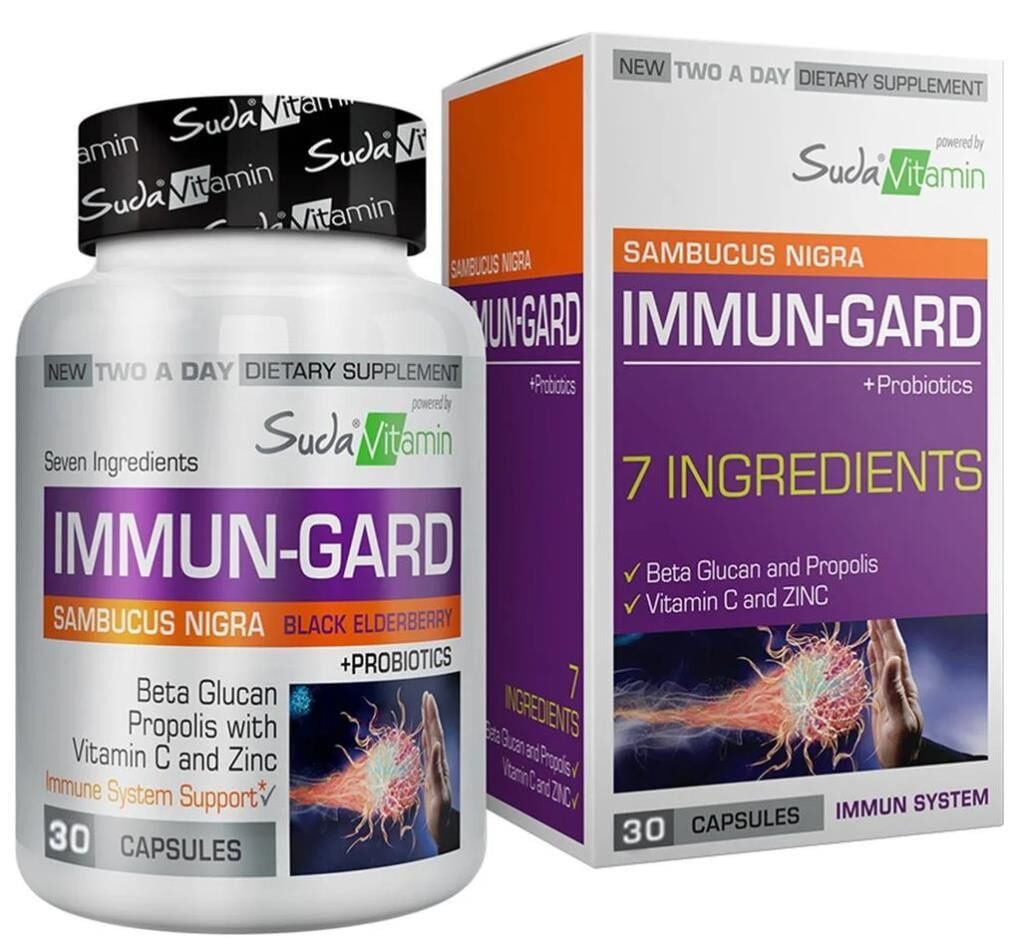 Suda Vitamin Immun-Gard 30 Kapsül