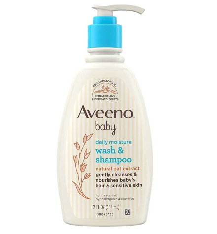 Aveeno Baby Daily Moisture Wash&Shampoo 354ml | Bebek Şampuanı