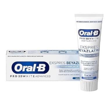 Oral-B Pro 3D White Advanced Ekspres Beyazlatma 75 ml