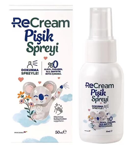 ReCream Pişik Spreyi 50ml