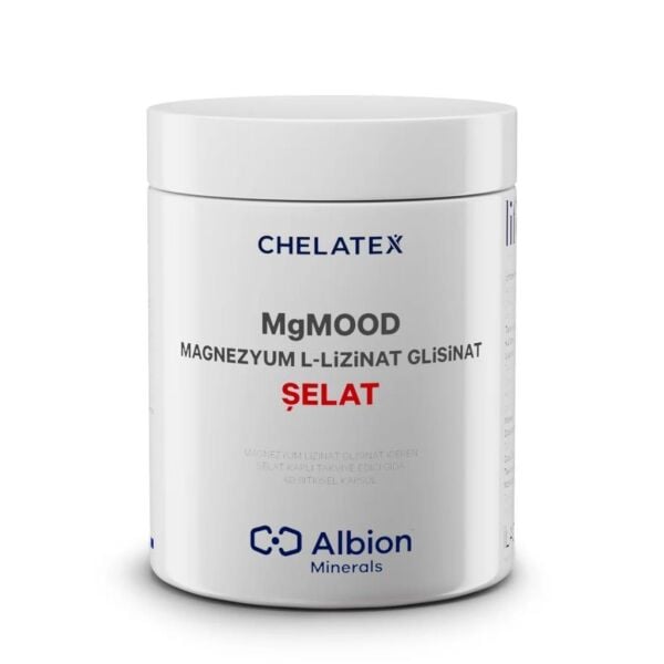 Chelatex Mgmood Magnezyum Lizinat-Glisinat 60 Kapsül