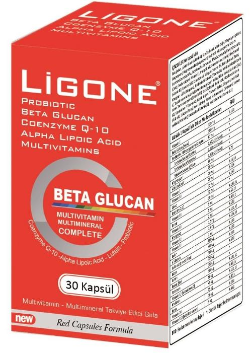 Ligone Beta Glukan Probiyotik 30 Kapsül