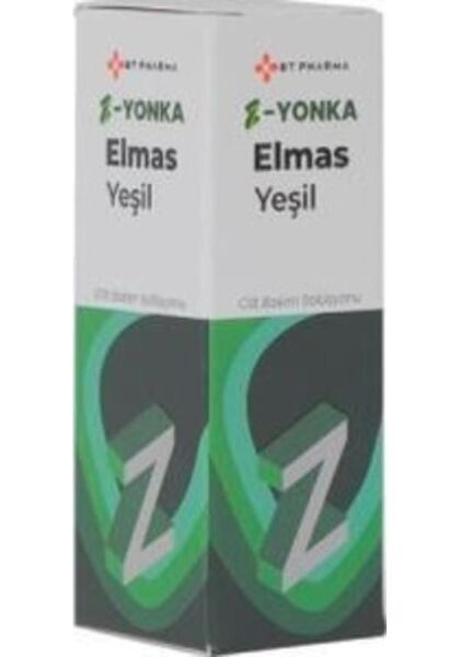 Z-Yonka Elmas Yeşil Cilt Bakım Solüsyonu 10ml
