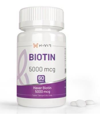 Haver Biotin 5000mcg 60 Tablet