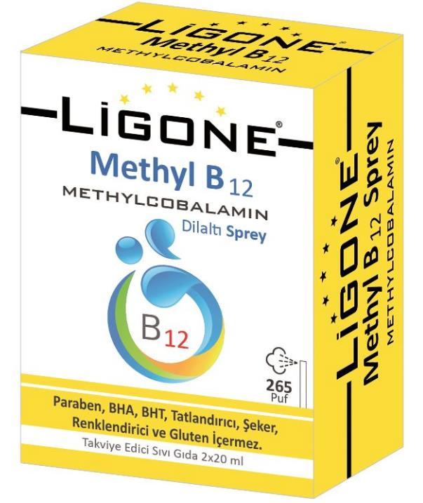 Ligone Methyl B12 Dilaltı Sprey 2x20ml