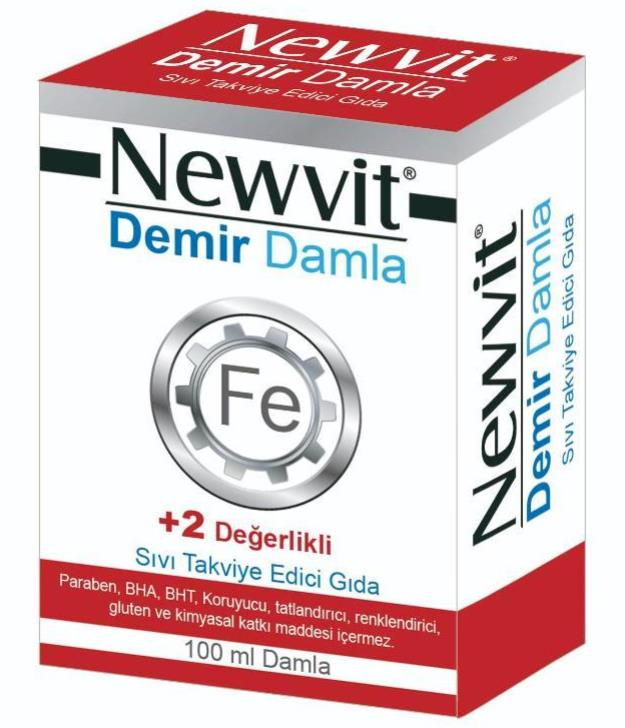 Newvit Demir Damla 100ml