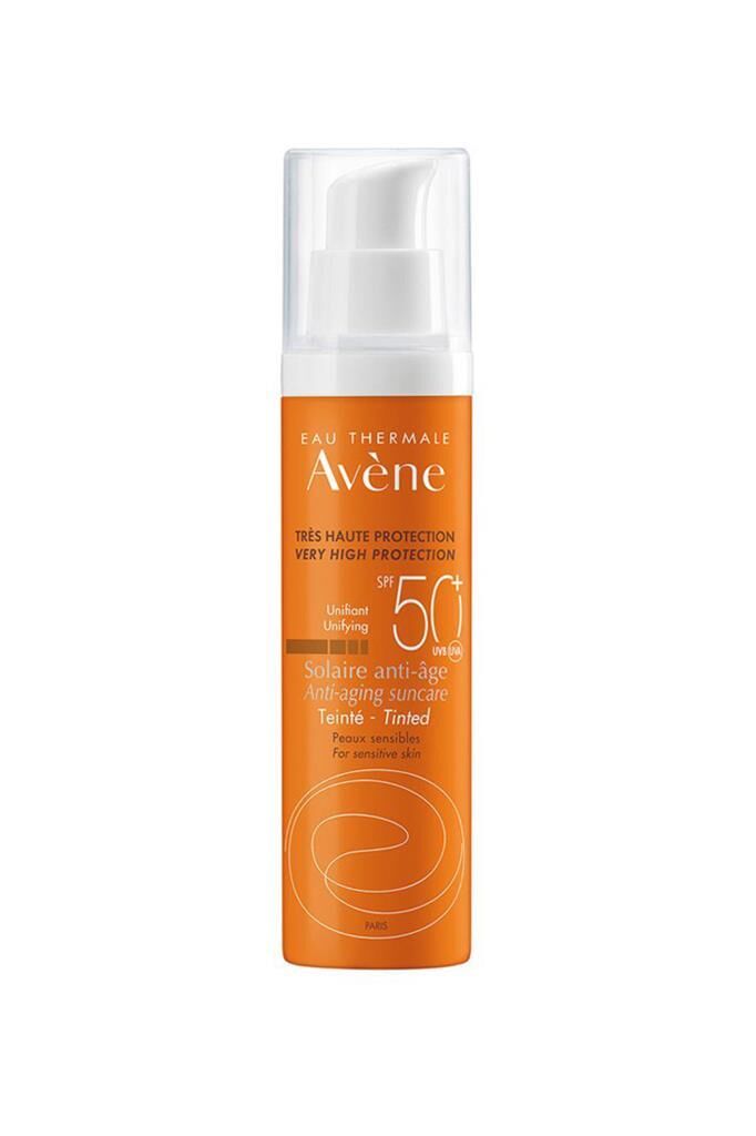 Avene Solaire Anti-Age Tinted SPF50+ 50ml | Yaşlanma Karşıtı Kapatıcılı Güneş Koruyucu