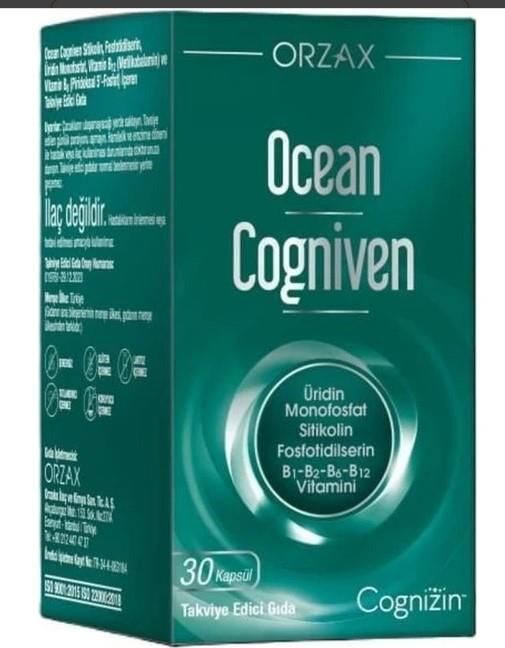 Orzax Ocean Cogniven 30 Kapsül