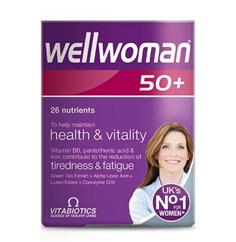Vitabiotics Wellwoman 50+ Gıda Takviyesi 30 Tablet