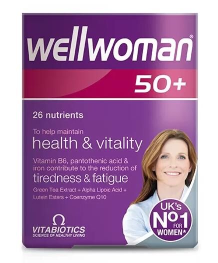 Vitabiotics Wellwoman 50+ Gıda Takviyesi 30 Tablet
