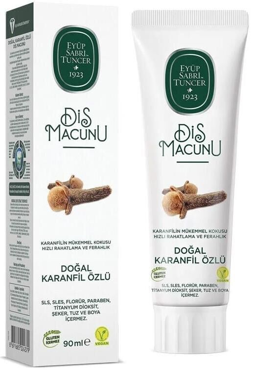 Eyüp Sabri Tuncer Diş Macunu Doğal Karanfil Özlü 90 ml