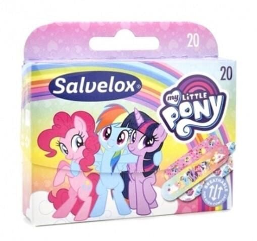 Salvelox My Little Pony Plaster 20 Adet | Suya Dayanıklı Hava Alır