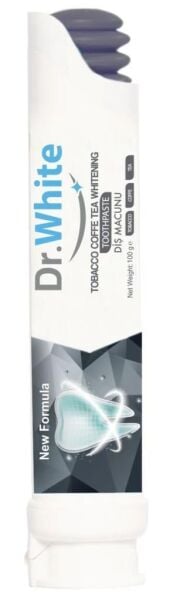 Dr. White Whitening Tobacco Coffee Tea Diş Macunu 100 gr