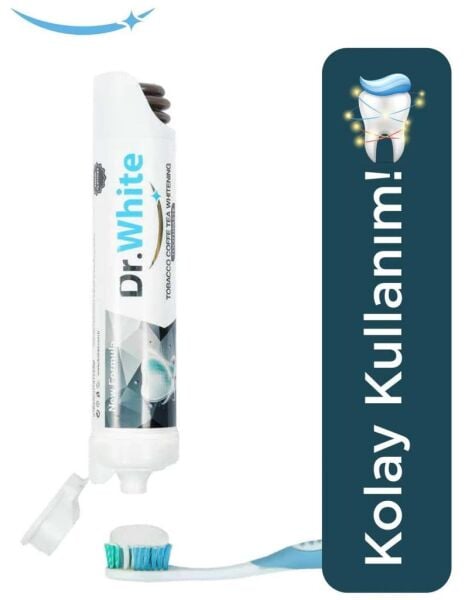 Dr. White Whitening Tobacco Coffee Tea Diş Macunu 100 gr
