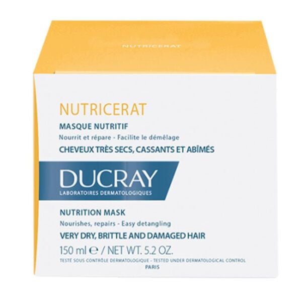 Ducray Nutricerat Mask 150ml | Kuru ve Yıpranmış Saçlara Özel Maske