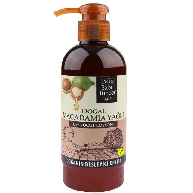 Eyüp Sabri Tuncer El ve Vücut Losyonu  Doğal Macadamia Yağlı 250ml