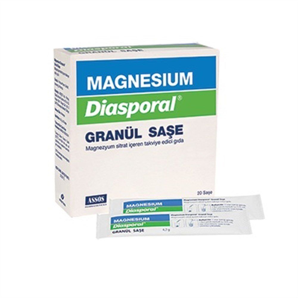 Assos Magnesium Diasporal Granül 20 Saşe