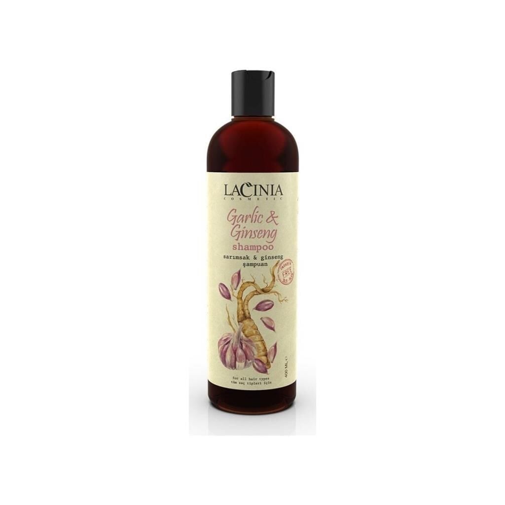 Lacinia Sarımsak ve Ginseng Şampuan 400 ml