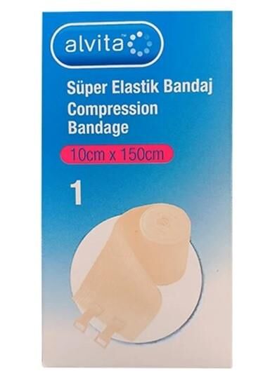 Alvita Elastik Bandaj 6 cm x 150 cm